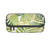 CMJSGG Hojas de Palmeras Tropicales exóticas, Estuche para lápices, Estuche para lápices Estuche para lápices de Gran Capacidad Estuche para cosméticos