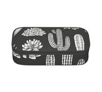 CMJSGG Impresión de Cactus, Estuche para lápices, Estuche para lápices Estuche para lápices de Gran Capacidad Estuche para cosméticos