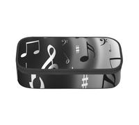CMJSGG Impresión de Notas Musicales, Estuche para lápices, Estuche para lápices Estuche para lápices de Gran Capacidad Estuche para cosméticos