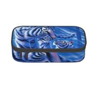 CMJSGG Imprimir Tigre mamá e Hijo, Estuche para lápices, Estuche para lápices Estuche para lápices de Gran Capacidad Estuche para cosméticos
