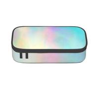 CMJSGG Lámina de Holograma de Textura de Arco Iris Muy Hermosa, Estuche para lápices, Estuche para lápices Estuche para lápices de Gran Capacidad Estuche para cosméticos