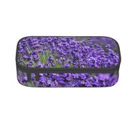 CMJSGG Lavanda Morada, Estuche para lápices, Estuche para lápices Estuche para lápices de Gran Capacidad Estuche para cosméticos