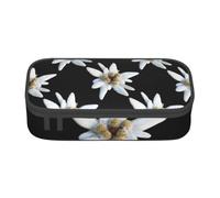 CMJSGG Leontopodio Edelweiss, Estuche para lápices, Estuche para lápices Estuche para lápices de Gran Capacidad Estuche para cosméticos