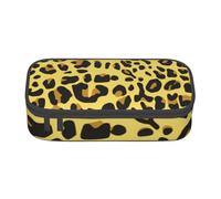 CMJSGG Leopardo Amarillo Guepardo, Estuche para lápices, Estuche para lápices Estuche para lápices de Gran Capacidad Estuche para cosméticos