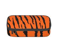 CMJSGG Leopardo Tigre Naranja, Estuche para lápices, Estuche para lápices Estuche para lápices de Gran Capacidad Estuche para cosméticos
