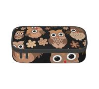 CMJSGG Lindo búho, Estuche para lápices, Estuche para lápices Estuche para lápices de Gran Capacidad Estuche para cosméticos
