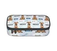 CMJSGG Lindo patrón de Perro Mascota, Estuche para lápices, Estuche para lápices Estuche para lápices de Gran Capacidad Estuche para cosméticos