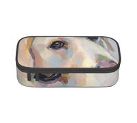 CMJSGG Lindo Perro Labrador, Estuche para lápices, Estuche para lápices Estuche para lápices de Gran Capacidad Estuche para cosméticos