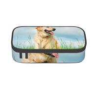 CMJSGG Lindo Perro Labrador Impreso, Estuche para lápices, Estuche para lápices Estuche para lápices de Gran Capacidad Estuche para cosméticos