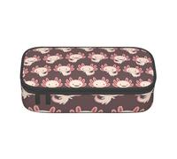 CMJSGG Lindo Poder de ajolote, Estuche para lápices, Estuche para lápices Estuche para lápices de Gran Capacidad Estuche para cosméticos