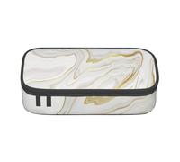 CMJSGG Mármol Blanco, Estuche para lápices, Estuche para lápices Estuche para lápices de Gran Capacidad Estuche para cosméticos