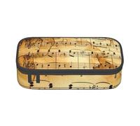 CMJSGG Notas Musicales, Estuche para lápices, Estuche para lápices Estuche para lápices de Gran Capacidad Estuche para cosméticos