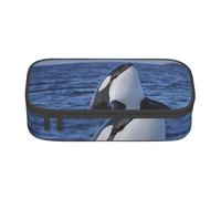 CMJSGG Orcas orcas, Estuche para lápices, Estuche para lápices Estuche para lápices de Gran Capacidad Estuche para cosméticos