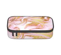 CMJSGG Oro Brillo Rosa, Estuche para lápices, Estuche para lápices Estuche para lápices de Gran Capacidad Estuche para cosméticos