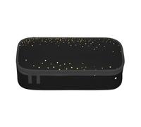 CMJSGG Patrón de Brillo Dorado, Estuche para lápices, Estuche para lápices Estuche para lápices de Gran Capacidad Estuche para cosméticos