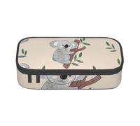 CMJSGG Patrón de Osos Koala de Dibujos Animados Lindo, Estuche para lápices, Estuche para lápices Estuche para lápices de Gran Capacidad Estuche para cosméticos
