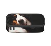 CMJSGG Perro de montaña de Bernese, Estuche para lápices, Estuche para lápices Estuche para lápices de Gran Capacidad Estuche para cosméticos