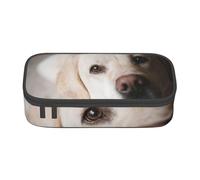CMJSGG Perro Labrador Miel, Estuche para lápices, Estuche para lápices Estuche para lápices de Gran Capacidad Estuche para cosméticos
