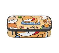 CMJSGG Perro Lindo de Dibujos Animados, Estuche para lápices, Estuche para lápices Estuche para lápices de Gran Capacidad Estuche para cosméticos