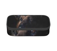 CMJSGG Perro Pastor alemán, Estuche para lápices, Estuche para lápices Estuche para lápices de Gran Capacidad Estuche para cosméticos