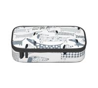 CMJSGG Perros Salchicha, Estuche para lápices, Estuche para lápices Estuche para lápices de Gran Capacidad Estuche para cosméticos