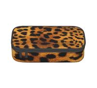 CMJSGG Piel de Leopardo Animal, Estuche para lápices, Estuche para lápices Estuche para lápices de Gran Capacidad Estuche para cosméticos