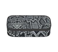 CMJSGG Piel de Serpiente, Estuche para lápices, Estuche para lápices Estuche para lápices de Gran Capacidad Estuche para cosméticos
