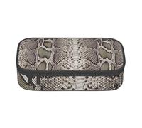 CMJSGG Piel de Serpiente, Estuche para lápices, Estuche para lápices Estuche para lápices de Gran Capacidad Estuche para cosméticos