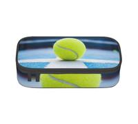 CMJSGG Pintura de Pelota de Tenis, Estuche para lápices, Estuche para lápices Estuche para lápices de Gran Capacidad Estuche para cosméticos