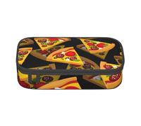 CMJSGG Pizza 3D, Estuche para lápices, Estuche para lápices Estuche para lápices de Gran Capacidad Estuche para cosméticos