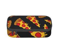 CMJSGG Pizza Garabato, Estuche para lápices, Estuche para lápices Estuche para lápices de Gran Capacidad Estuche para cosméticos