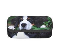 CMJSGG Precioso Perro de montaña de Berna, Estuche para lápices, Estuche para lápices Estuche para lápices de Gran Capacidad Estuche para cosméticos