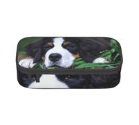 CMJSGG Precioso Perro de montaña de Berna, Estuche para lápices, Estuche para lápices Estuche para lápices de Gran Capacidad Estuche para cosméticos