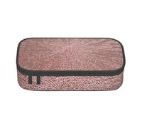 CMJSGG Rosa Oro Rosa Impreso, Estuche para lápices, Estuche para lápices Estuche para lápices de Gran Capacidad Estuche para cosméticos