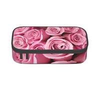 CMJSGG Rosa Rosada, Estuche para lápices, Estuche para lápices Estuche para lápices de Gran Capacidad Estuche para cosméticos