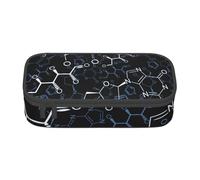 CMJSGG Símbolos de química química, Estuche para lápices, Estuche para lápices Estuche para lápices de Gran Capacidad Estuche para cosméticos