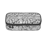 CMJSGG Textura de Piel de Serpiente, Estuche para lápices, Estuche para lápices Estuche para lápices de Gran Capacidad Estuche para cosméticos