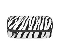 CMJSGG Textura de Tigre de Bengala Impresa, Estuche para lápices, Estuche para lápices Estuche para lápices de Gran Capacidad Estuche para cosméticos