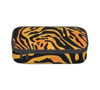 CMJSGG Tigre con Estampado Animal, Estuche para lápices, Estuche para lápices Estuche para lápices de Gran Capacidad Estuche para cosméticos
