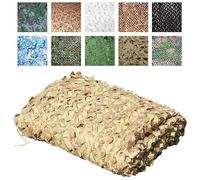 CMJYMX Beige Red De Camuflaje para Patio Ciego Playa De Arena Decoración Al Aire Libre, Elegante Camo Netting Ligera, 20 Tamaños, Los Colores Se Pueden Personalizar (Size : 2 * 3m)