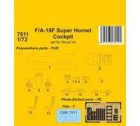 CMK 129-7511 - 1:72 F/A-18F SUPER HORNET COCKPIT 1/72 / Para Revell - Nuevo