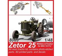 CMK 129-8063 - 1:48 Zetor 25 'Militar Con Enganche Para MiG 15/17s' - Nuevo