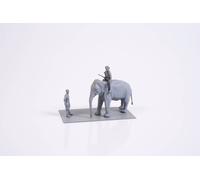 CMK 129-F72327 - 1:72 Mecánico Of India II Guerra Mundial + Elephant Con Mahout