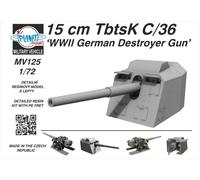 CMK 129-MV125 15 CM TBTSK C/36 ""WII GUN DESTRUCTOR ALEMÁN"" 1/72