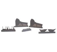 Cmk 5120 30502000 a6 m5 C Zero de correction undercarriagedoors Doors Set 1/32/FOR hasegawa, Juego , color/modelo surtido