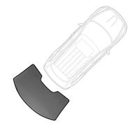 CMLGWL para A6 para C7 para Avant 2013 2014-2018 Parasol Coche Visera Marco Parabrisas Delantero Trasero Cortina Ventana Lateral Parasol Escudo(Back Windshield)