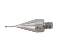 CMM - Pulsador con tornillo roscado de 1 mm, bola de 20 mm, longitud A-5000-7545, barra de acero inoxidable, ligera, resistente al desgaste, para instrumentos de medición de coordenadas CNC