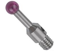 CMM - Punta de prueba Stylus de 3 mm de acero inoxidable con tres coordenadas para rosca M3, no magnética y compatible con EDM, resistente al desgaste y duradera,