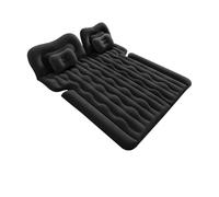 CMOLVUR Colchón de aire inflable para coche, cama de dormir plegable, cojín de conducción autónoma, almohadilla de camping, sofá, camas de viaje inflables, accesorios para automóviles (negro, tamaño 2
