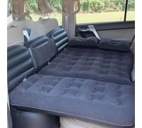 CMOLVUR Colchón de aire para coche, cama inflable, accesorios de sofá, de viaje, para dormir, cojines para exteriores, 130 x 80 cm (negro, tamaño 2)